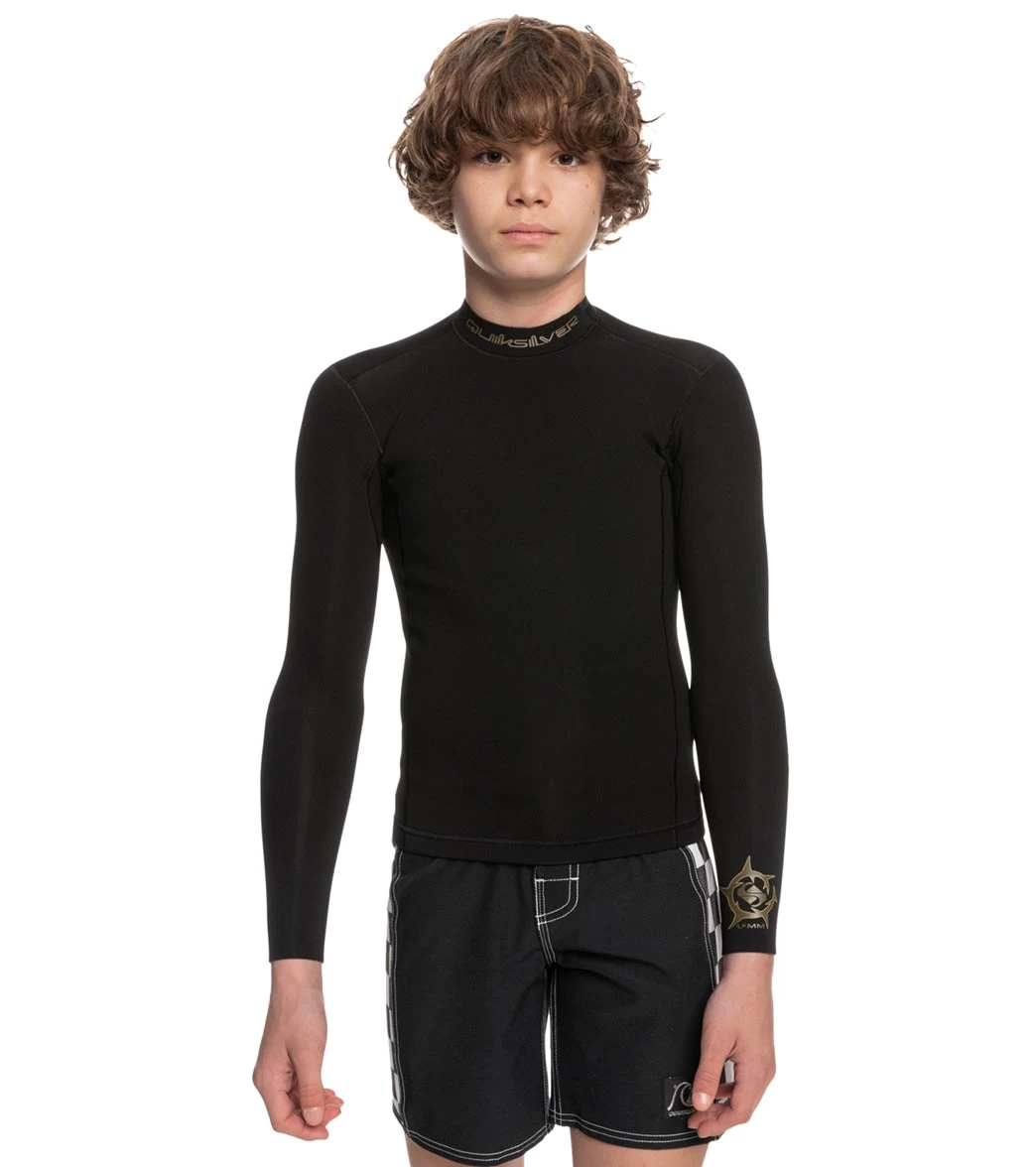 Quiksilver Youth 1.5mm Everyday Sessions Pullover Jacket 2 Quiksilver Youth 1.5mm Everyday Sessions Pullover Jacket