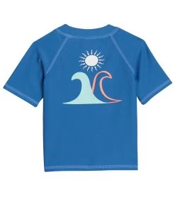 Boys' Short Sleeve Rashguard (Baby) 5 Boys' Short Sleeve Rashguard (Baby) -Swim Equipment Store 7740523184296 seasideblue 2a