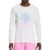 Nike Men's Hydro Long Sleeve Swim Shirt 1 Nike Men's Hydro Long Sleeve Swim Shirt -Swim Equipment Store 7761615847592 white 1a