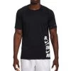 Nike Men's Hydro Short Sleeve Swim Shirt 1 Nike Men's Hydro Short Sleeve Swim Shirt -Swim Equipment Store 7761617191080 black 1a