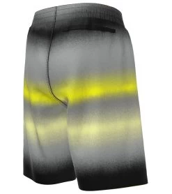 Nike Boys' Horizon Stripe Swim Trunks (Big Kid) -Swim Equipment Store 7763486900392 black 3a