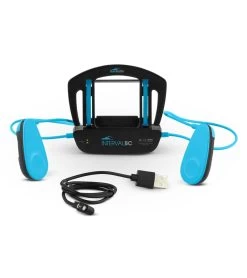 Interval Swim Headphones For Apple Watch (Bone Conduction) -Swim Equipment Store 7789171572904 black 2a